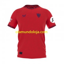 Camisola Sevilla FC Homem Equipamento Segundo 2024-2025 Manga Curta